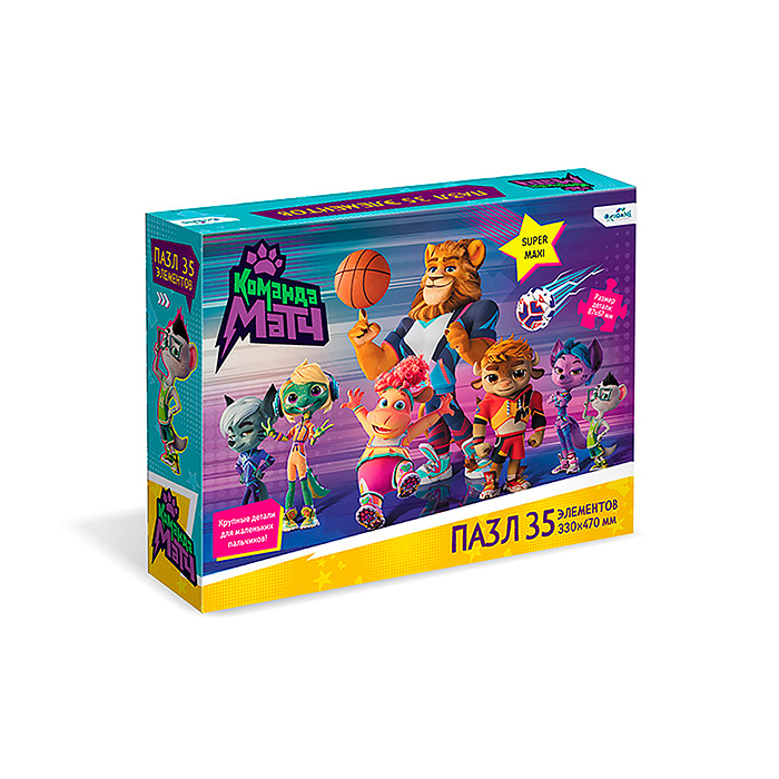 Пазл 35 "Команда МАТЧ. Настройся на победу"