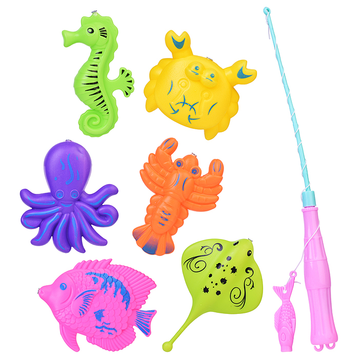 Рыбалка 30318-6 "Морские обитатели" в пакете