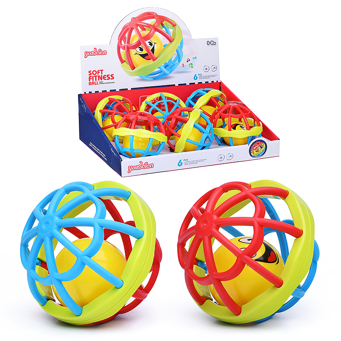 Погремушка RT779 "Веселый мяч" в коробке Погремушка RT779 "Веселый мяч" в коробке