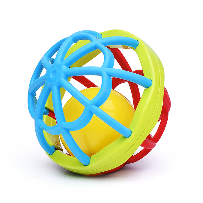 Фото к товару Погремушка RT779 "Веселый мяч" в коробке Погремушка RT779 "Веселый мяч" в коробке