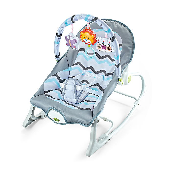 Фото к товару Шезлонг детский 69865 "Зигзаги" в коробке Шезлонг детский 69865 "Зигзаги" в коробке