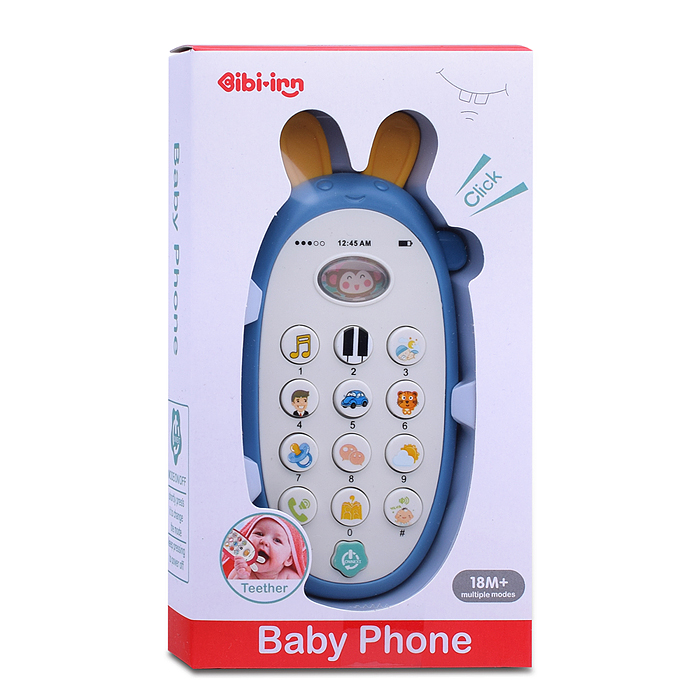 Фото к товару Телефон 688-38 "Ушастик" в коробке Телефон 688-38 "Ушастик" в коробке