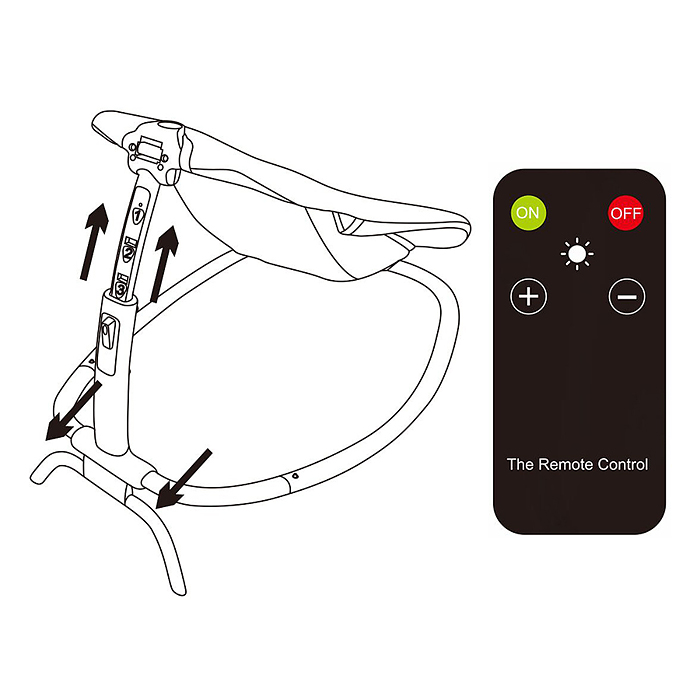 Фото к товару Шезлонг детский 69851 "Зебра" в коробке Шезлонг детский 69851 "Зебра" в коробке