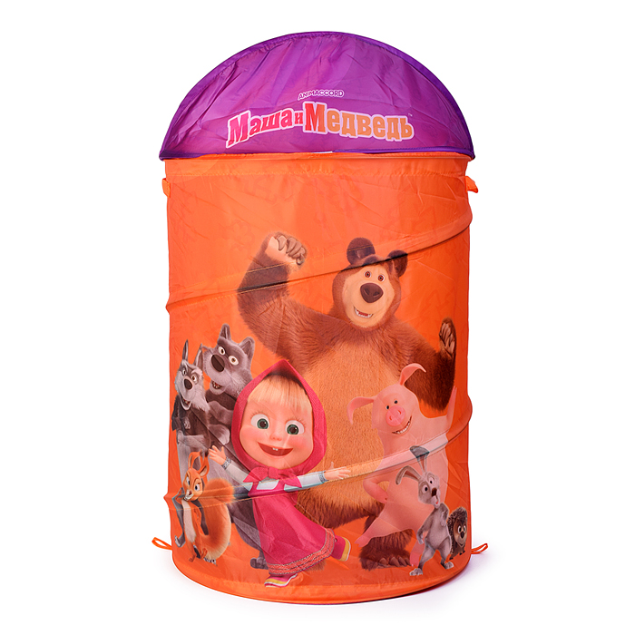 Корзина для игрушек "Маша и Медведь" 43*60см.