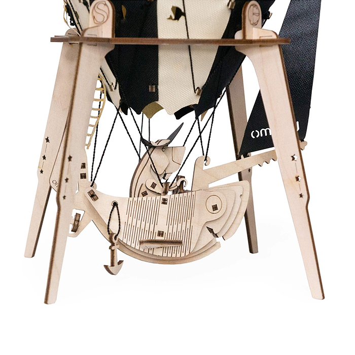 Фото к товару Модель Светильник Воздушный шар "Ночной пират" Модель Светильник Воздушный шар "Ночной пират"