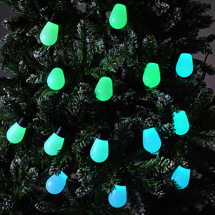 Фото к товару Электрогирлянда S0464 Smart 6 м, 20 ламп, 10 режимов, USB, ИК пульт (цветная) Электрогирлянда S0464 Smart 6 м, 20 ламп, 10 режимов, USB, ИК пульт (цветная)