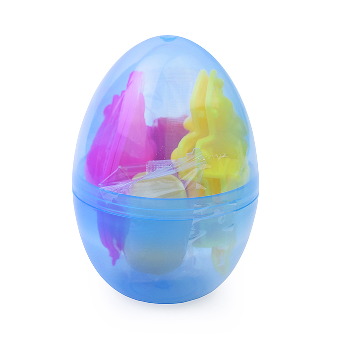 Масса для лепки набор Dino egg - Яйцо динозавра, 3D формы, 2 пакетика с тестом, 