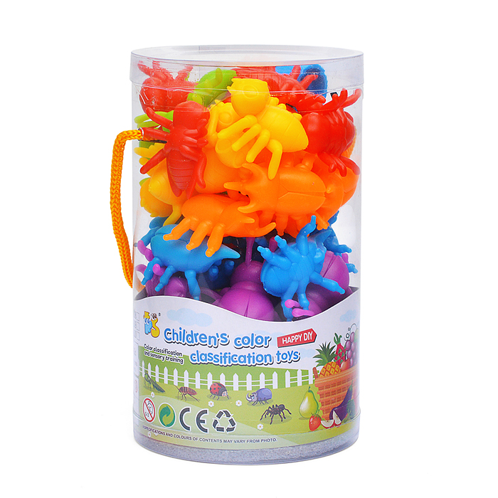 Фото к товару Настольная игра-сортировщик 2188-105 "Насекомые" в тубусе Настольная игра-сортировщик 2188-105 "Насекомые" в тубусе