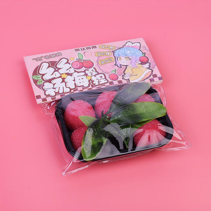 Фото к товару Игрушка -антистресс 00-5509 "Ягодки с листочками" в пакете Игрушка -антистресс 00-5509 "Ягодки с листочками" в пакете