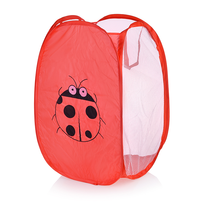 Корзина для игрушек 00-5244 "Божья коровка" 40*60 см. Корзина для игрушек 00-5244 "Божья коровка" 40*60 см.