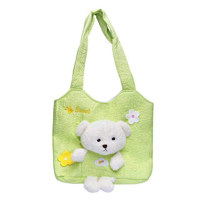 Фото к товару Сумочка детская М1270 "Медвежонок" 37*31*6см. Сумочка детская М1270 "Медвежонок" 37*31*6см.