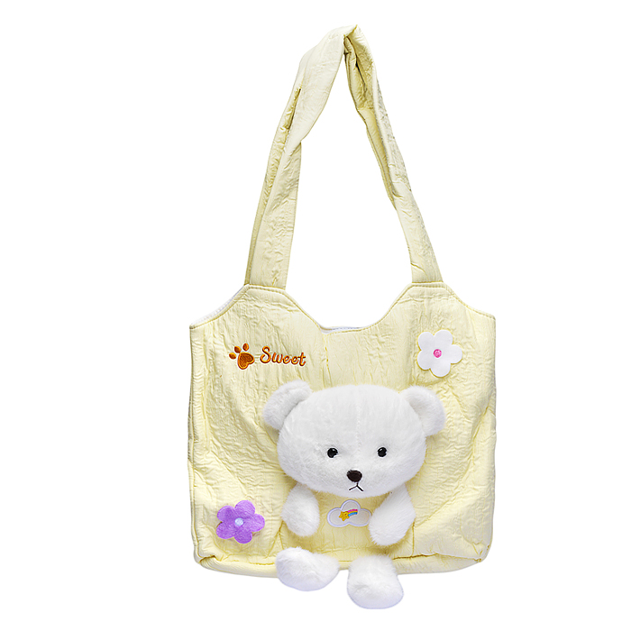 Фото к товару Сумочка детская М1270 "Медвежонок" 37*31*6см. Сумочка детская М1270 "Медвежонок" 37*31*6см.