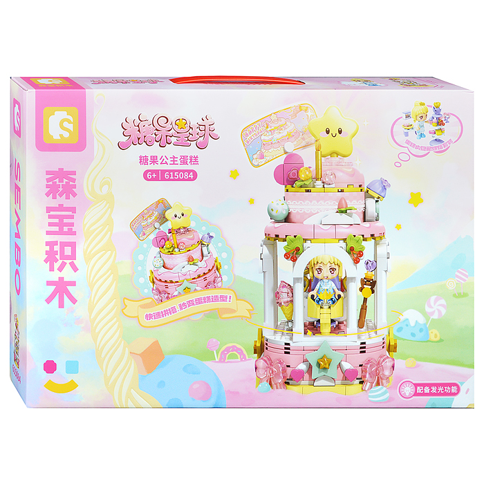 Конструктор 615084 "Конфетная принцесса" в коробке Конструктор 615084 "Конфетная принцесса" в коробке