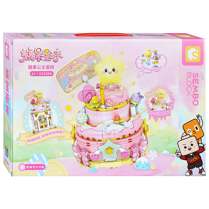 Конструктор 615084 "Конфетная принцесса" в коробке