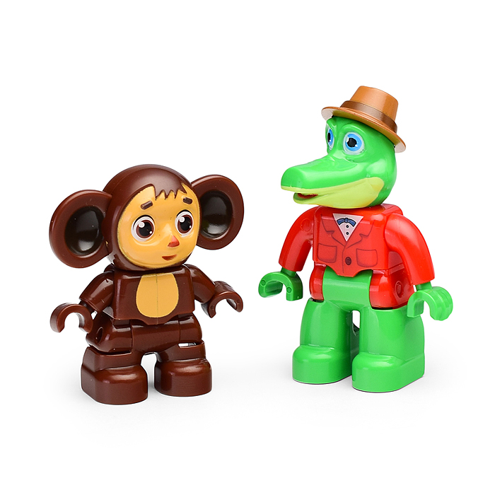 Конструктор "Союзмультфильм. Чебурашка и гена на качелях" 7 дет. 