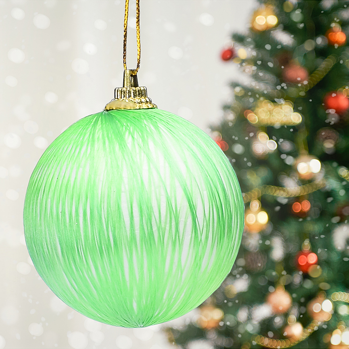 Фото к товару Набор новогодних шаров S2184 "Сияние" Набор новогодних шаров S2184 "Сияние"