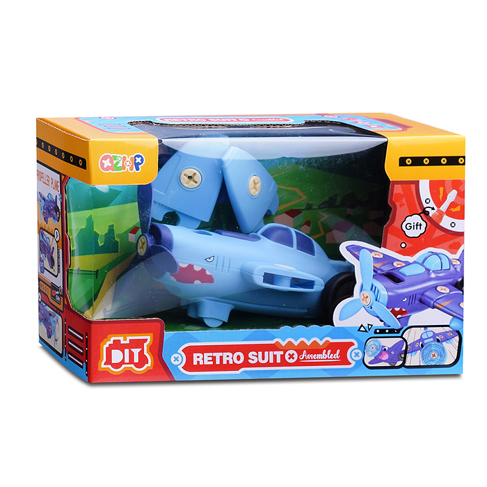 Фото к товару Конструктор B2401 "Транспорт-1" с отверткой, в коробке Конструктор B2401 "Транспорт-1" с отверткой, в коробке