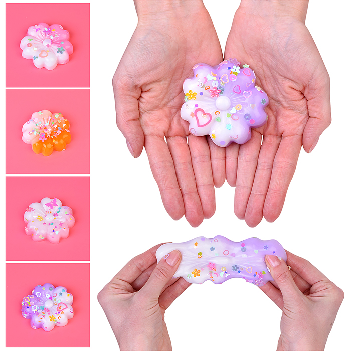 Игрушка -антистресс 00-5525 "Цветочек" в пакете