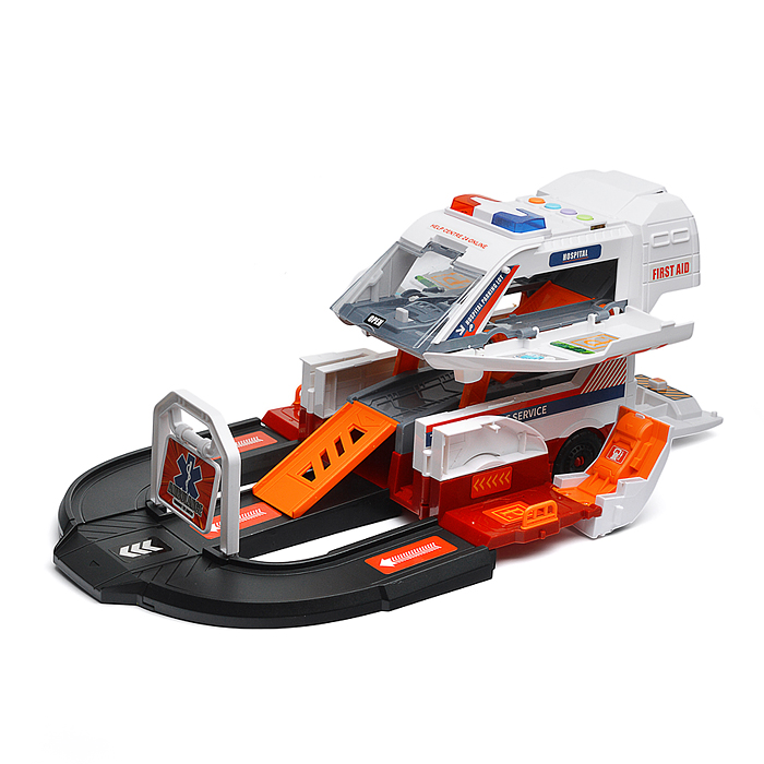 Машина-Трек SJ681B-1 "Медицина" в коробке