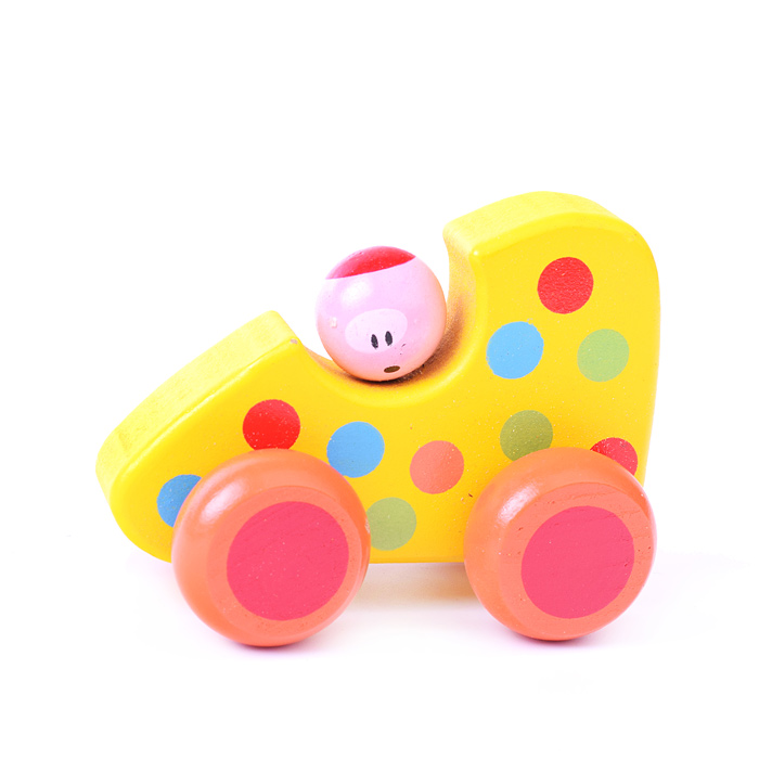 Фото к товару Каталка D1504 "Веселые машинки" Каталка D1504 "Веселые машинки"