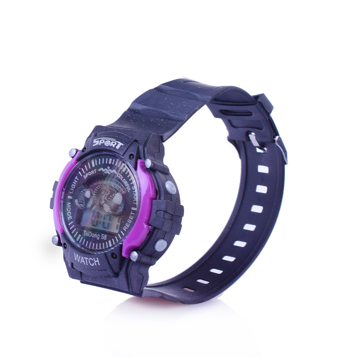 Часы игрушечные 00-2765 "Спорт" черные