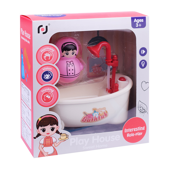 Фото к товару Набор ванная 3932 с лейкой, в коробке Набор ванная 3932 с лейкой, в коробке