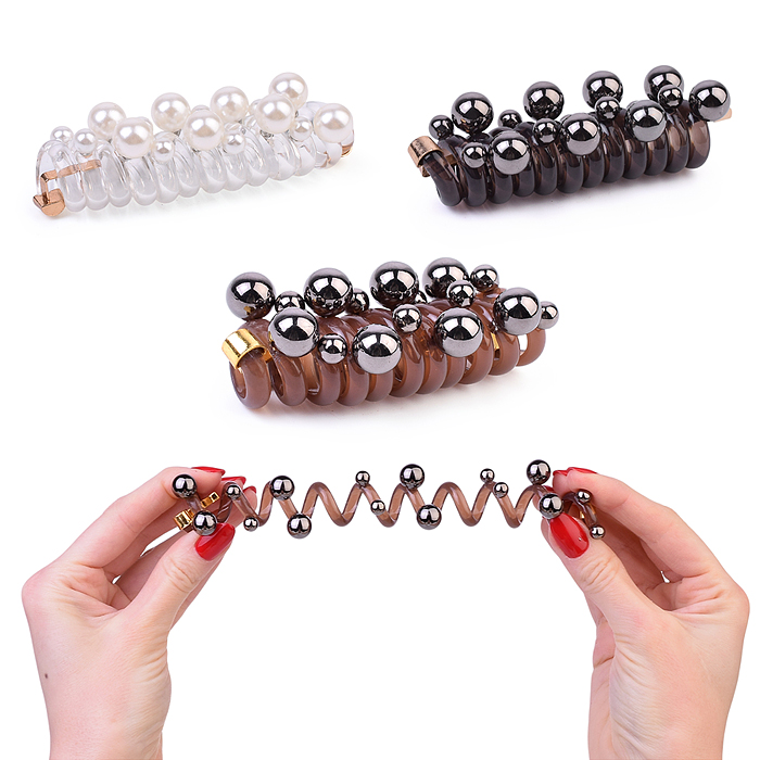 Заколка для волос 00-5251 "Бусинки" (1 шт) Заколка для волос 00-5251 "Бусинки" (1 шт)