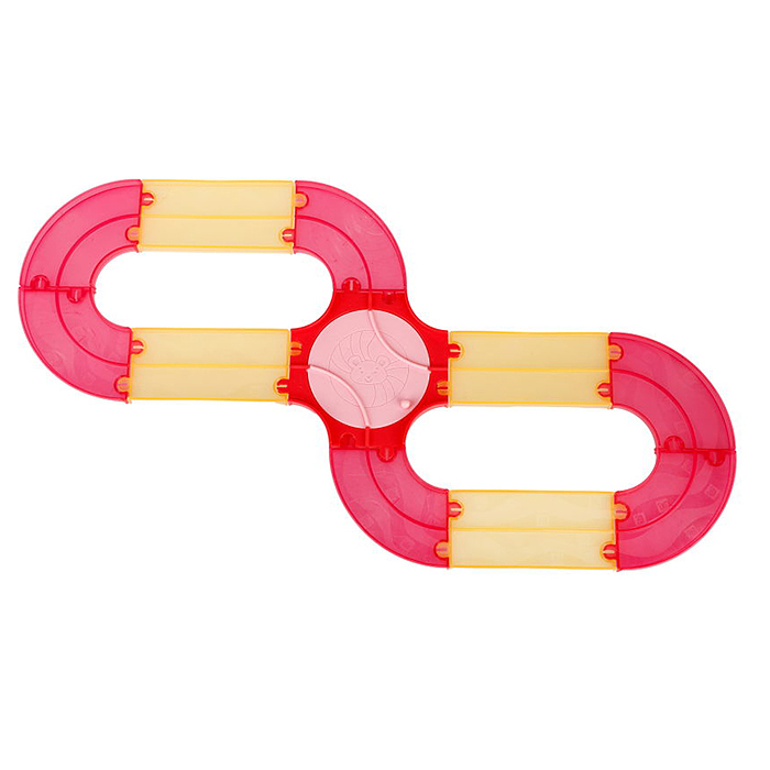 Фото к товару Хома Дома. Игровой набор "Трек восьмерка", прозрачн., 20х20х5 см Хома Дома. Игровой набор "Трек восьмерка", прозрачн., 20х20х5 см