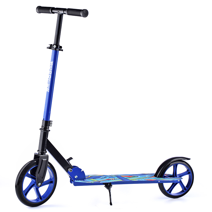 Фото к товару Самокат U037840Y 2-х кол., синий, PU/ 200 мм, ABEC 7, в коробке Самокат U037840Y 2-х кол., синий, PU/ 200 мм, ABEC 7, в коробке