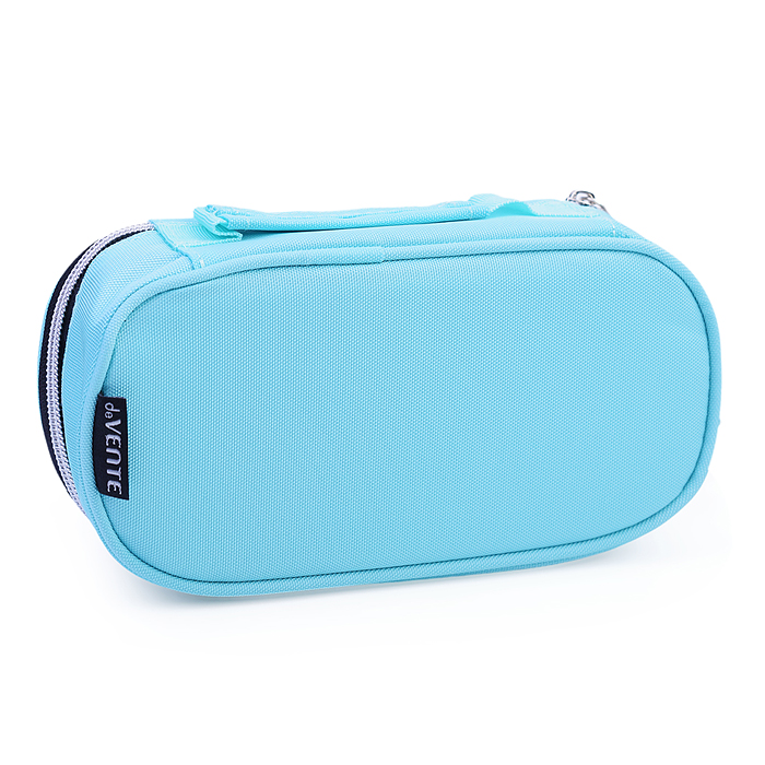 Фото к товару Пенал "Private" 21x10x6 см, овальный для 60 предметов, с внутренним органайзером-тройной ст Пенал "Private" 21x10x6 см, овальный для 60 предметов, с внутренним органайзером-тройной ст