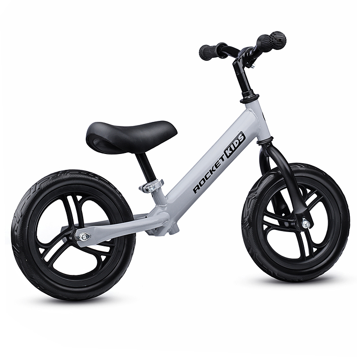 Фото к товару Беговел 12" Rocket, колеса EVA, цвет серый Беговел 12" Rocket, колеса EVA, цвет серый