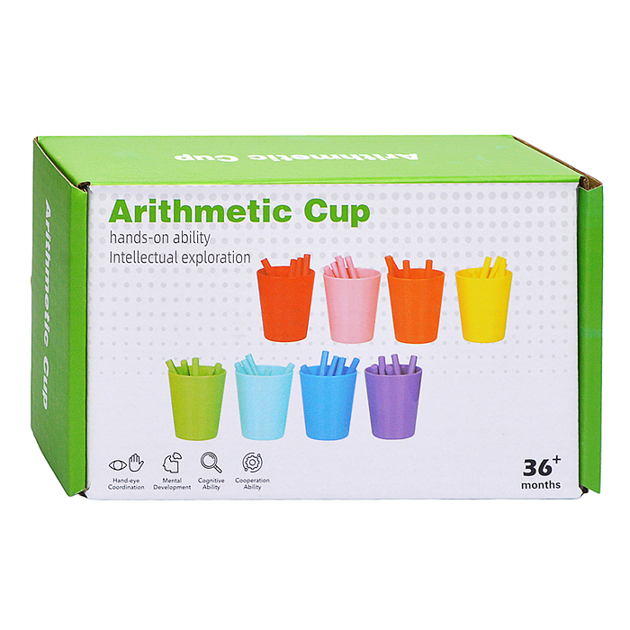 Настольная игра-сортировщик WD2159P "Палочки" в коробке