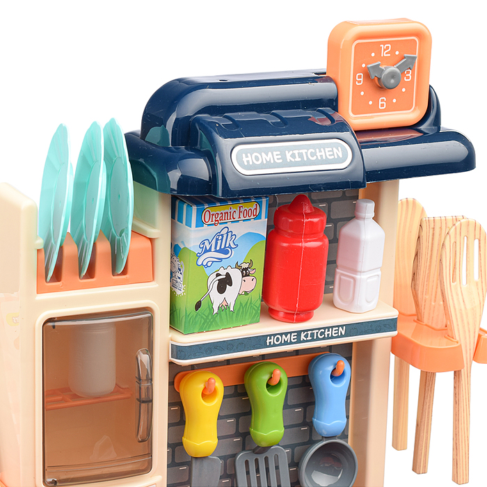 Фото к товару Игровой набор кухня MJL-A709 "Давай готовить" цвет синий, в коробке Игровой набор кухня MJL-A709 "Давай готовить" цвет синий, в коробке