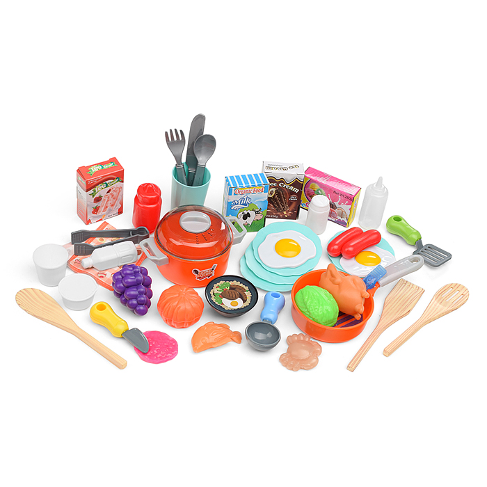 Фото к товару Игровой набор кухня MJL-A709 "Давай готовить" цвет синий, в коробке Игровой набор кухня MJL-A709 "Давай готовить" цвет синий, в коробке