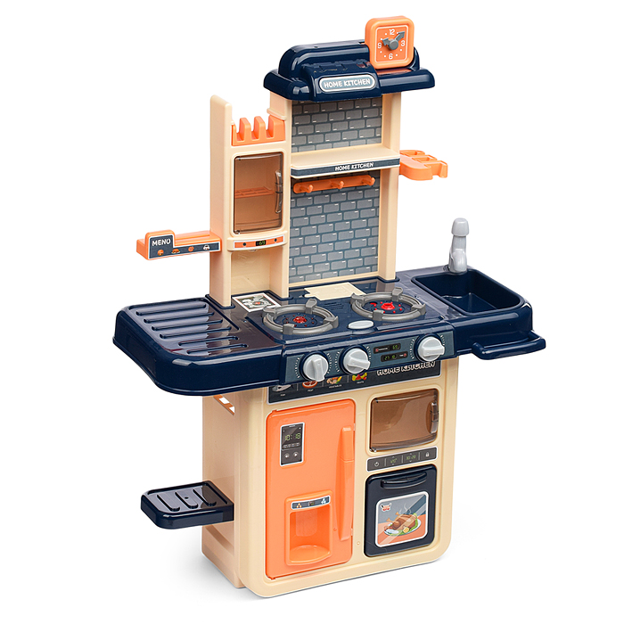 Фото к товару Игровой набор кухня MJL-909B "Маленький шеф" цвет синий, в коробке Игровой набор кухня MJL-909B "Маленький шеф" цвет синий, в коробке