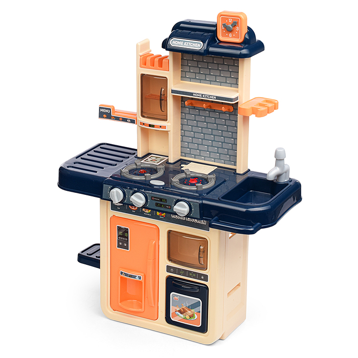 Фото к товару Игровой набор кухня MJL-909B "Маленький шеф" цвет синий, в коробке Игровой набор кухня MJL-909B "Маленький шеф" цвет синий, в коробке