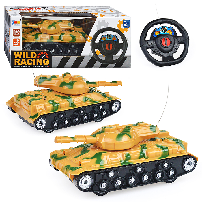 Танк 768-D20 "Камуфляж" на р/у, 27 MHz, в коробке Танк 768-D20 "Камуфляж" на р/у, 27 MHz, в коробке