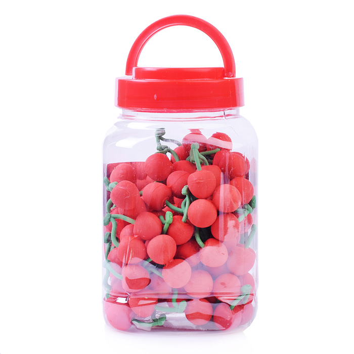 Фото к товару Ластик "Две вишенки " термопласт. резина, можно использовать как счетный материал Ластик "Две вишенки " термопласт. резина, можно использовать как счетный материал