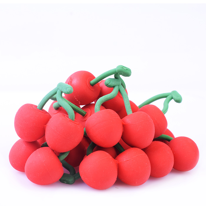 Фото к товару Ластик "Две вишенки " термопласт. резина, можно использовать как счетный материал Ластик "Две вишенки " термопласт. резина, можно использовать как счетный материал