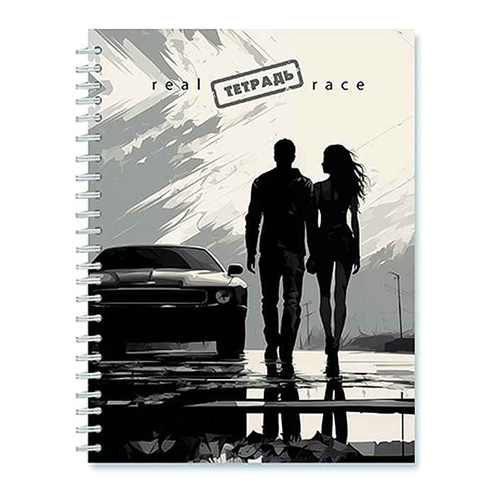 Тетрадь 80л. "Романтика" на гребне А5 Тетрадь 80л. "Романтика" на гребне А5