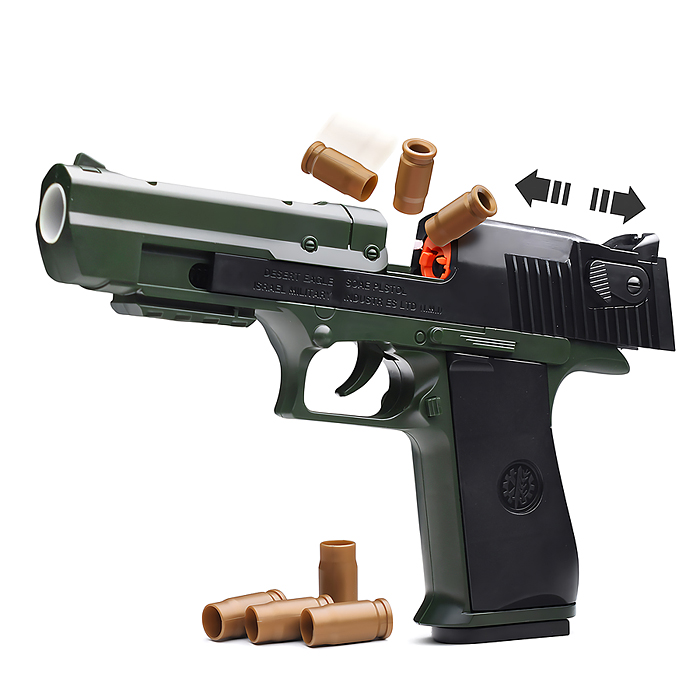 Фото к товару Пистолет 639-11 "Штурм-1" с мягкими пулями, в пакете Пистолет 639-11 "Штурм-1" с мягкими пулями, в пакете