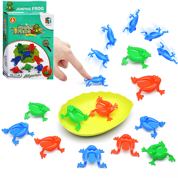 Настольная игра 777-48 "Прыжки с лягушкой"