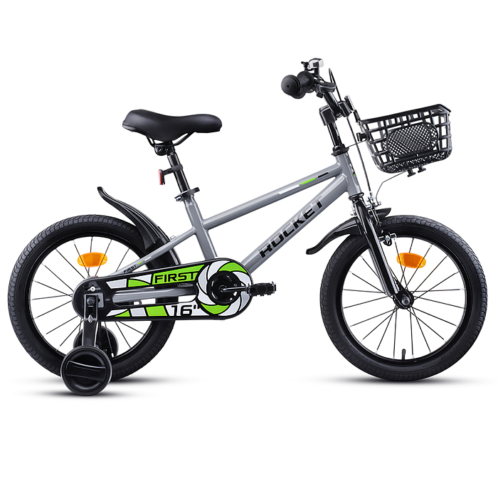 Велосипед 16" Rocket First, цвет серый