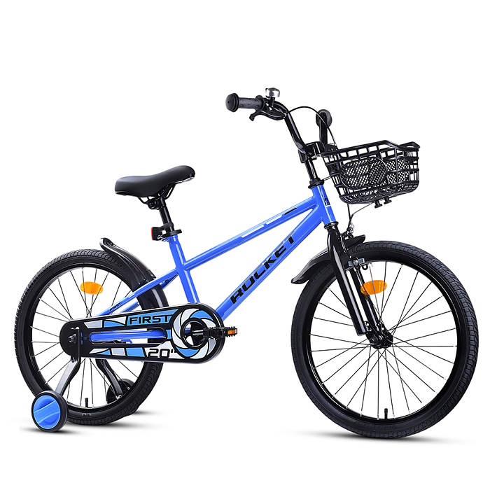 Фото к товару Велосипед 20" Rocket First, цвет синий Велосипед 20" Rocket First, цвет синий