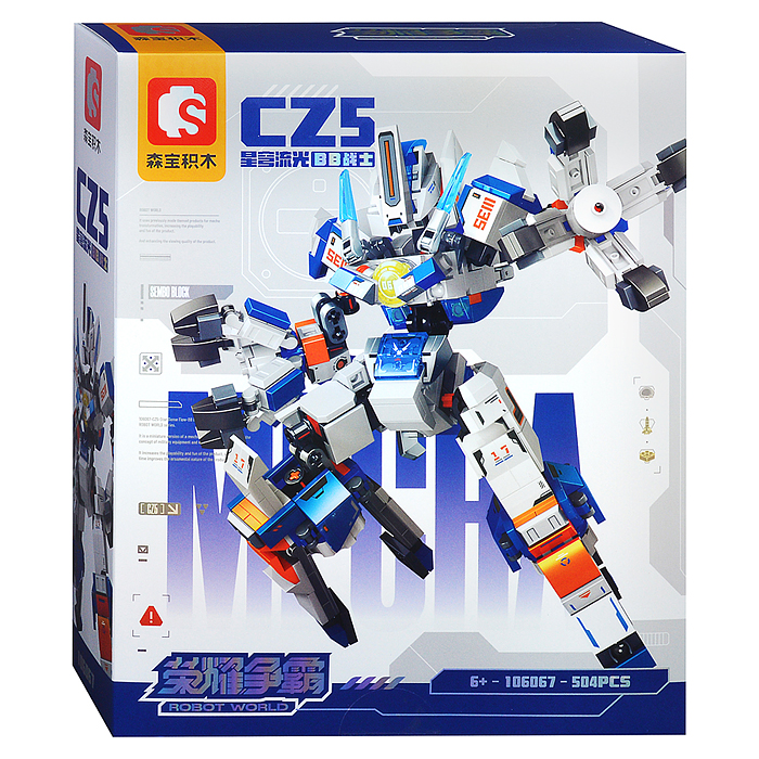 Конструктор 106067 "Робот CZ5" в коробке Конструктор 106067 "Робот CZ5" в коробке
