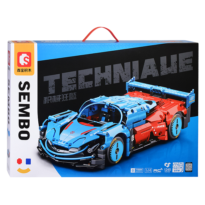 Конструктор 715004 "Техно машина" (1245 дет.) в коробке Конструктор 715004 "Техно машина" (1245 дет.) в коробке