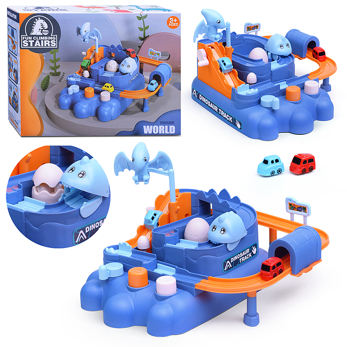 Трек 8001 "Приключения с динозаврами" в коробке