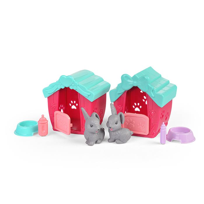 Фото к товару Набор питомцы 2401-3 "Мой кролик" с аксессуарами, в коробке ( в ассортименте) Набор питомцы 2401-3 "Мой кролик" с аксессуарами, в коробке ( в ассортименте)