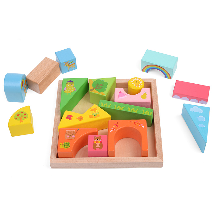 Конструктор D1513 "Яркое лето" в коробке