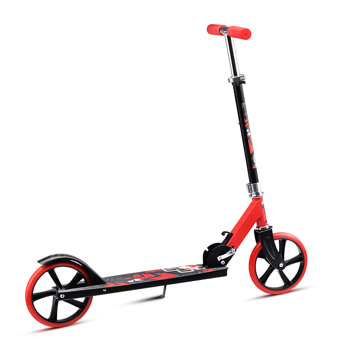 Фото к товару Самокат U012006Y 2-х кол., красный, d 200 мм., PU, в коробке Самокат U012006Y 2-х кол., красный, d 200 мм., PU, в коробке